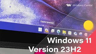 Windows 11 2023 Update  Official Release Demo Version 23H2 [upl. by Crespo463]