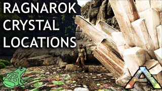 Ragnarok Crystal Locations  Ark Survival Evolved [upl. by Nicoli]