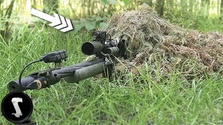 Using a Professional Ghillie Suit vs Airsoft Players IN GAME [upl. by Ronaele533]