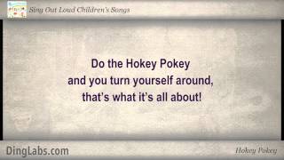 Hokey Pokey  Sing Out Loud Childrens Songs  with Lyrics [upl. by Luhey]