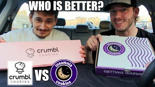 INSOMNIA vs CRUMBL COOKIES  Versus Battle [upl. by Phineas]