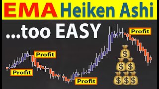 🔴 EMAHeiken Ashi  This is The Trading Strategy The Top 5 Use and it makes trading way too EASY [upl. by Tyson]