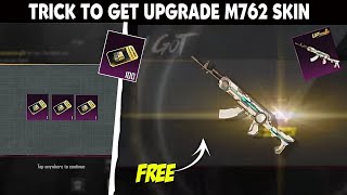 Trick to Get M762 Level 8 Upgrade Gun Skin  OMG😮50 Premium Crate Luck  pubgm newpremiumcrate [upl. by Atteiluj]