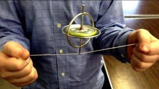 Gyroscope Tricks and Physics Stunts  Incredible Science [upl. by Gabie]