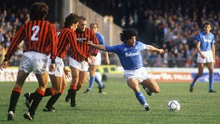 Diego Maradona ● Magical Moments In Napoli HD [upl. by Liuka]