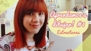 【Aprendamos a dibujar  1】Estructuras ❤ [upl. by Aelhsa]