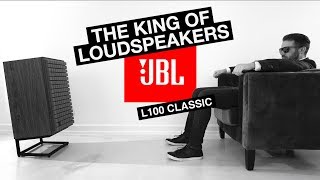 MOST ICONIC Loudspeaker of ALL TIME  JBL L100 Classic Speaker Review [upl. by Nagaer]