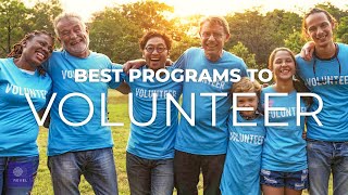 Volunteer Travel  GIVE TIME to these Best Volunteer Abroad Programs [upl. by Isador]