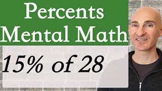 Percents Mental Math [upl. by Annecorinne]