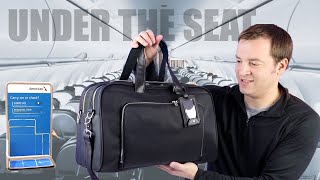 Best Underseat CarryOn Luggage Recommended by a Business Traveler [upl. by Zed]