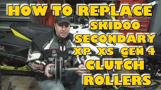 Ski Doo Clutch Roller Replacement for Ski Doo QRS Secondary Clutch [upl. by Sorips]