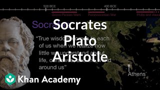 Socrates Plato Aristotle  World History  Khan Academy [upl. by Wolram713]