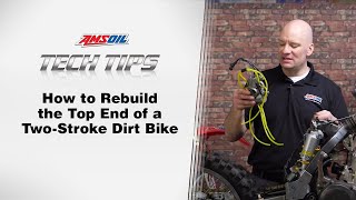 How to Rebuild the Top End of a TwoStroke Dirt Bike [upl. by Hasheem]