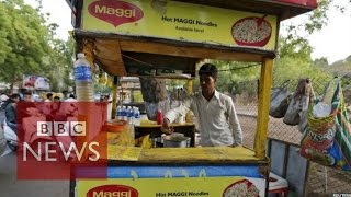 India Maggi noodles withdrawal leads to anger  BBC News [upl. by Dela]