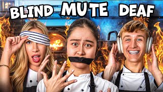 BLIND DEAF MUTE BAKING CHALLENGE PART 3  w LANA RAE CARTER [upl. by Odraccir]