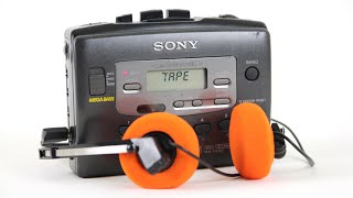 Sony Walkman WMFX407 cassette player [upl. by Hodosh]