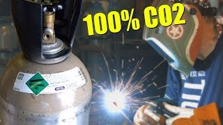 🔥 MIG Welding with 100 CO2 [upl. by Myrtice555]