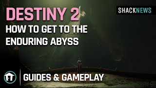 How to get to Enduring Abyss on the Moon  Destiny 2 [upl. by Veronique224]