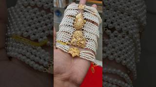 মোতো মানতাশা  Pearl mantasa gold goldjewellery shorts ytshorts DIPSUrDIARY30 [upl. by Yelhsa]