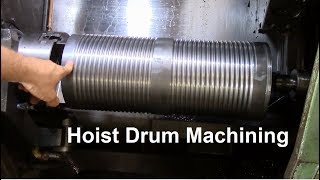 Hoist Drum Machining [upl. by Ailekahs201]