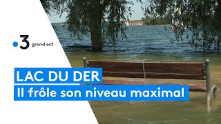 Le lac du Der frôle son niveau maximal [upl. by Ignazio]