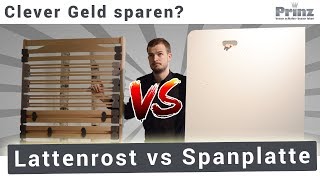 LATTENROST vs SPANPLATTE SelbstbauLattenrost [upl. by Nollahp]