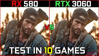 RX 580 vs RTX 3060  How Big is the Difference  2021 [upl. by Conrade834]