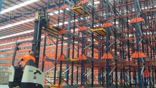 Mecalux Pallet Shuttle Safer Storage Systems [upl. by Bertsche]