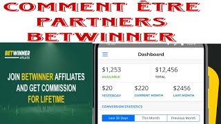 comment être partners betwinner [upl. by Browne]