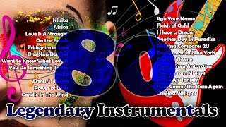 THE LEGENDS OF 80S   BEST INSTRUMENTAL HITS PLAYLIST [upl. by Ayinat465]