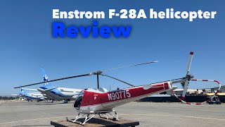 enstrom F28A Helicopter review [upl. by Garth]