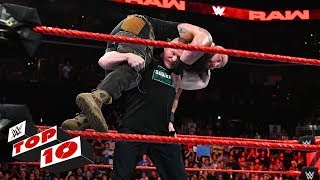 Top 10 Raw moments WWE Top 10 October 29 2018 [upl. by Noyad31]