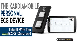 The Kardiamobile Personal EKG Monitor  Alivecor Kardia Mobile EKG [upl. by Nallek]