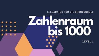 Zahlen bis 1000 Level 1 [upl. by Moriah]