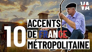 10 accents de FRANCE métropolitaine partie 1 [upl. by Ahsineb]