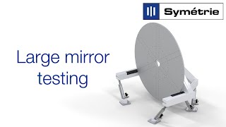 SYMETRIE  Large mirror testing [upl. by Wolfram]