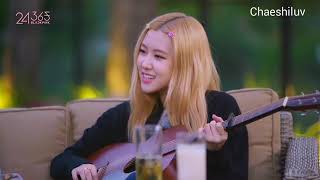 ROSÉ Playing Guitar amp Singing  You amp I Lonely2NE1 Price Tag Live Cover By BLACKPINK [upl. by Polard]