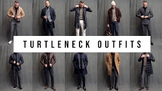 10 Different Turtleneck Outfits  Ways To Wear A Turtleneck [upl. by Asilana]