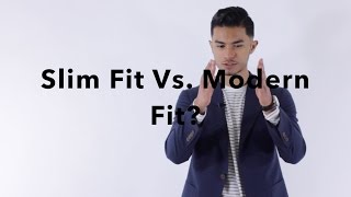 What Exactly is Slim Fit Modern Fit amp Tailored Fit [upl. by Dnaleel986]