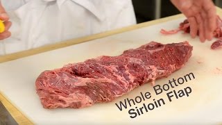 The Backstory Beef Bavette Bottom Sirloin Flap Steak [upl. by Isabelle373]