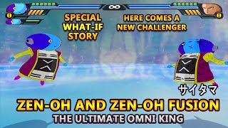 Zeno and Zeno Fusion  The Ultimate OMNI KING  DBZ Tenkaichi 3 MOD [upl. by Ramso]