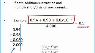 CHEMISTRY 101 Significant figures in calculations [upl. by Eimma]