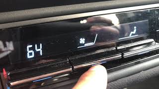 TOYOTA COROLLA  AIR CONDITIONER AND HEATER CONTROLS [upl. by Eeral788]