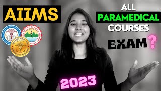 AIIMS Paramedical Courses  Paramedical Entrance Exam Details Fees Stipend [upl. by Inaj]