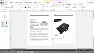 Como hacer un diptico con Publisher 2013 [upl. by Montagu]