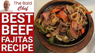 Best Beef Fajitas Recipe [upl. by Newg]