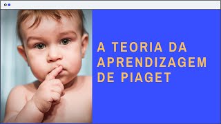 A Teoria da aprendizagem de Piaget resumo [upl. by Ewell]