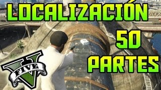 GTA 5  Localización de las 50 Partes de Nave Espacial GTA V [upl. by Esaj613]