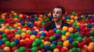 The Big Bang Theory Sheldon Bazinga in ball pit [upl. by Donatelli]