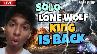 Free Fire Live 🔴 Lone Wolf King 🥴Yanva Gaming 😁 With Comeback Challenge 😂 ff freefire YanvaGaming [upl. by Amliv]